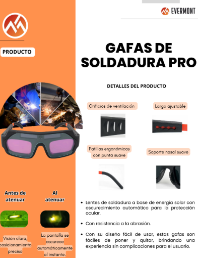 GAFAS DE SOLDADURA PRO