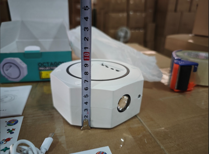 PROYECTOR DE LUCES OCTAGONAL C/PARLANTE