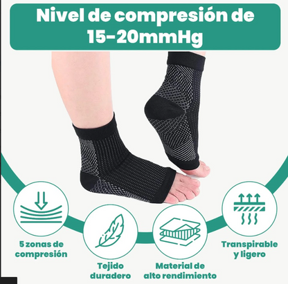 2 PARES CALCETINES DE NEUROCOMPRESION