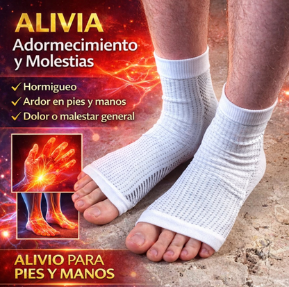 2 PARES CALCETINES DE NEUROCOMPRESION