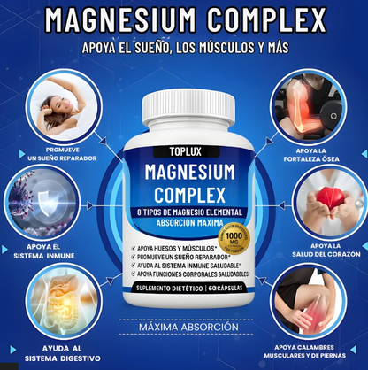 MAGNESIUM COMPLEX 90 CAPSULAS