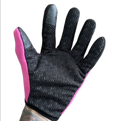 GUANTES TERMICOS ROSADOS