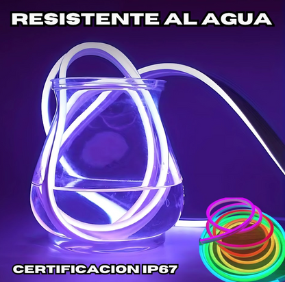 LUCES LED NEÓN RGB 5 METROS