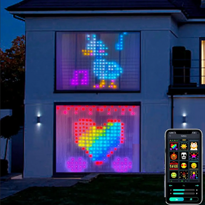 CORTINA INTELIGENTE 3D LED