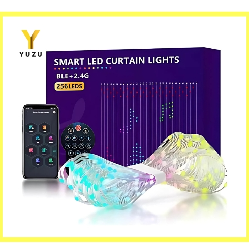 CORTINA INTELIGENTE 3D LED