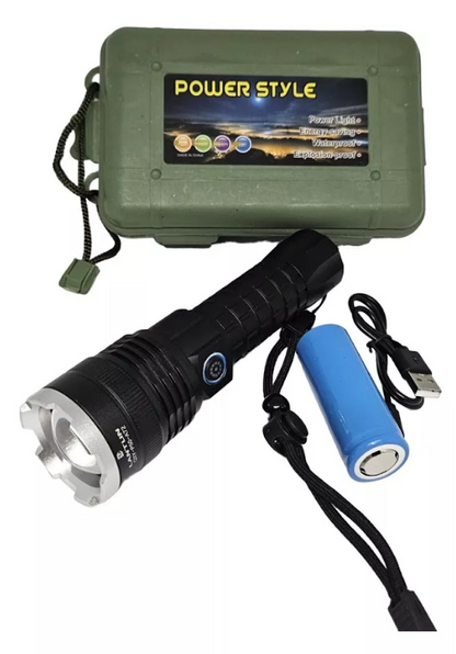 LINTERNA TACTICA LED 200X - FENG FU