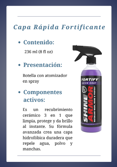 SHINE ARMOR -RENOVADOR AUTO