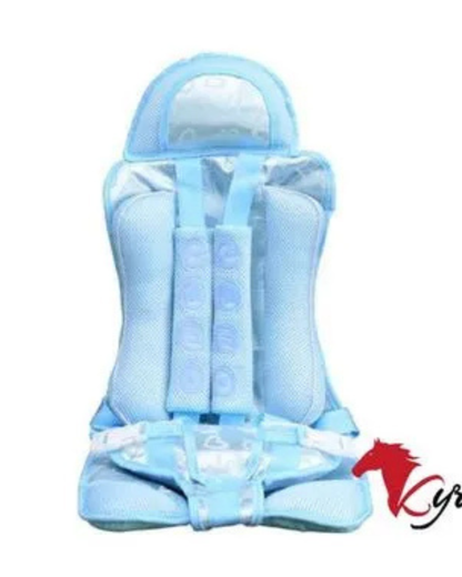 COJIN ALCOCHONADO DE COCHE PARA BEBE CELESTE