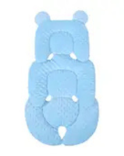 COJIN ALCOCHONADO DE COCHE PARA BEBE CELESTE