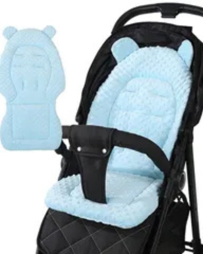 COJIN ALCOCHONADO DE COCHE PARA BEBE CELESTE
